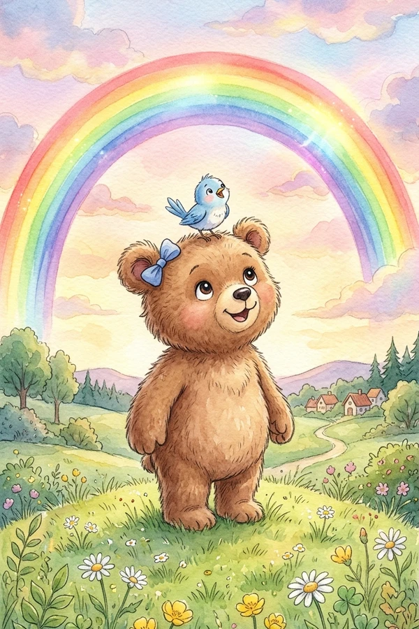 Nalle Lulas Regnbågsäventyr